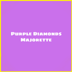 Purple Diamonds Majorette