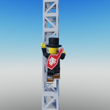 climb a very tall ladder