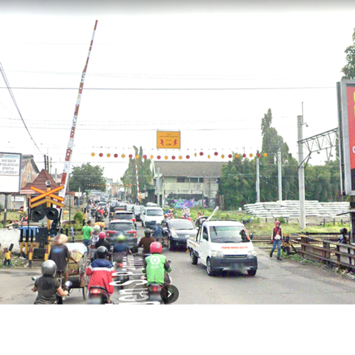 Map Perlintasan Kereta Api Solo Balapan