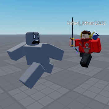 Get chased by Rafael_Ethan12121 with a sword