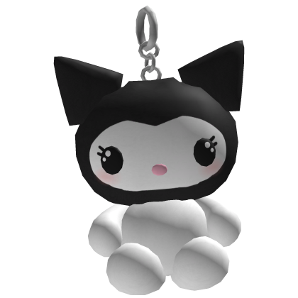 Gothic Black Jester Plushie Keychain 1.0 thumbnail