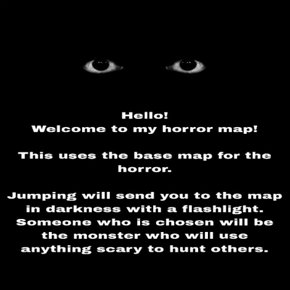 Horror map Roblox decal
