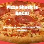 Pizza Shack is back!
