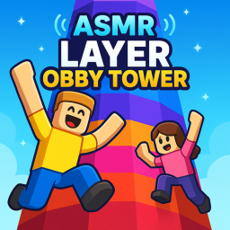 ASMR Layer Obby Tower