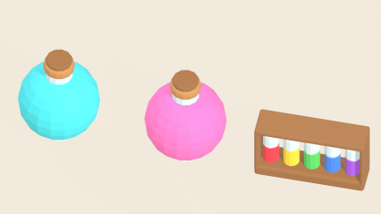 Stylized Potion Pack x35 Flask Cauldron Alchemy preview 7