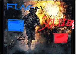 Flag soldiers!