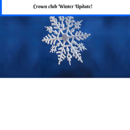 ~ Crown Club ~ Hang out House! (WINTER UPDATE!!!)