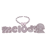 melody  jumbo necklace