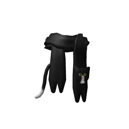 Ebony Cat Scarf