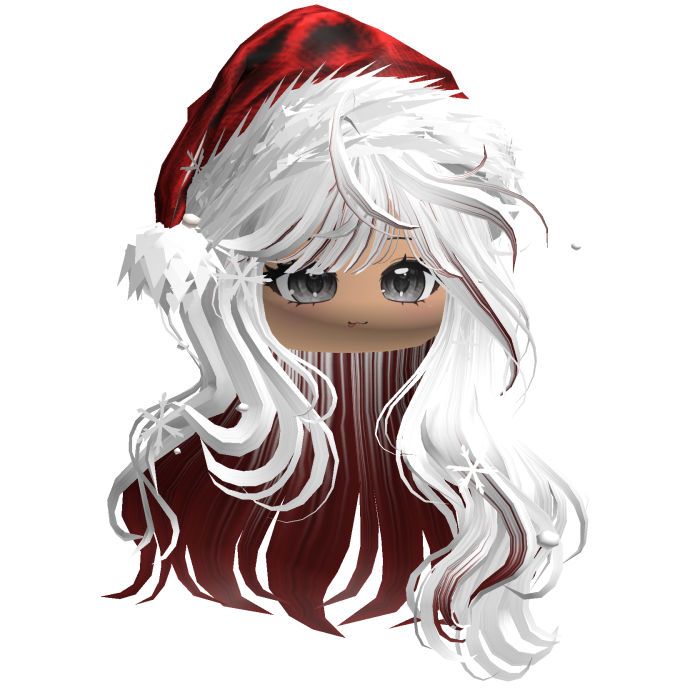 Christmas Waves w/Santa Hat (White&Red)