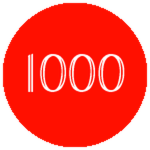1000 credits
