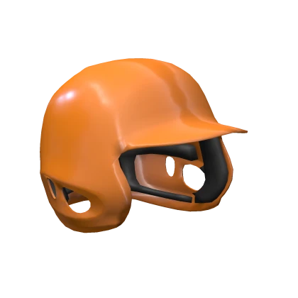 orange baseball helmet Roblox item render