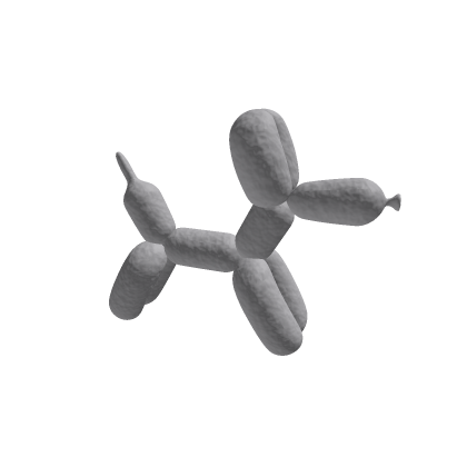 Designer balloon dog