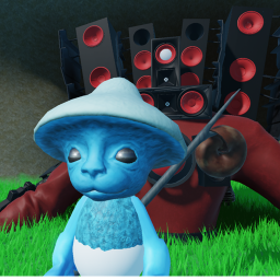 Survive The Angry Smurf Cat