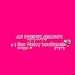 lia's fancy boutique!