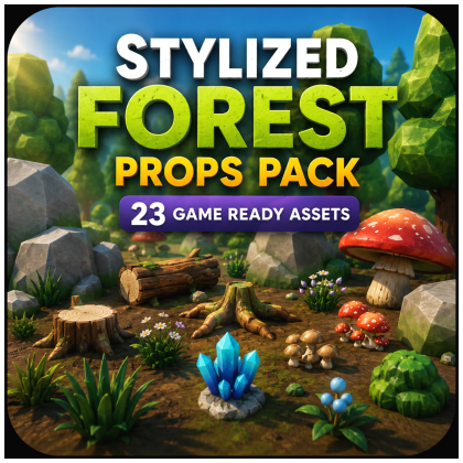 Stylized Forest Props Pack