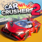 [8X MAP SIZE🌋] Car Crushers 2 - Physics Sim