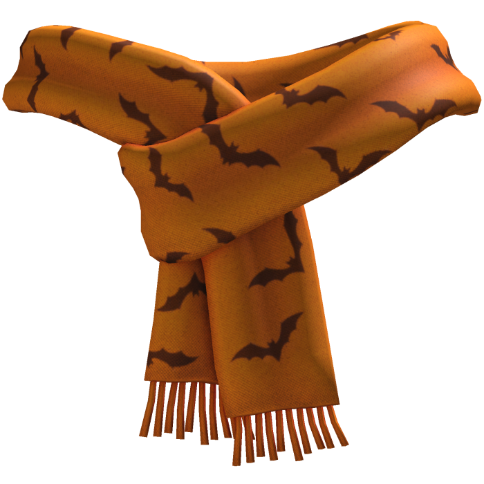 Halloween Bat Scarf