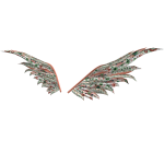 Crimsyn & Clover Peach Wings