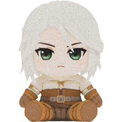 Ciri The Witcher Plushie (Waist L) Roblox item