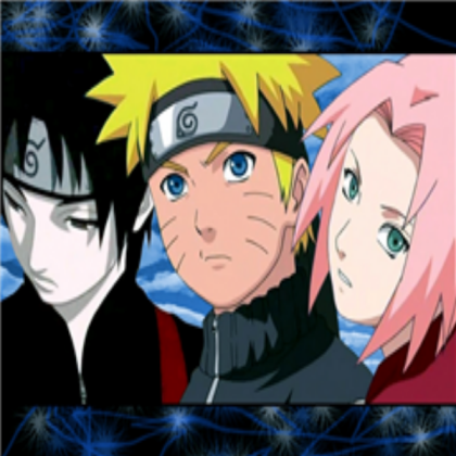 Naruto, Sakura and Sai Roblox decal