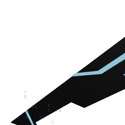 Futuristic Laser Back Katana
