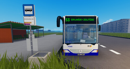 Bus route 53, Rīga Latvija [Alpha stage] [In dev]