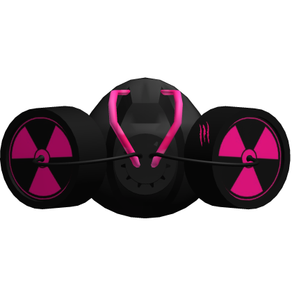 ☢︎ Hot Pink Toxic Niche Respirator Breather 14.