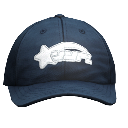 Simple Navy Blue Cap Roblox item