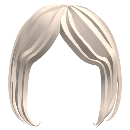 ♡ sshf bangs in light blond Roblox item