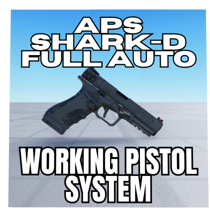 (WORKING GUN) Pistol APS SHARK-D Tool [PBR]