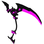 Glowing Purple Scythe