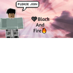 Black and Fire