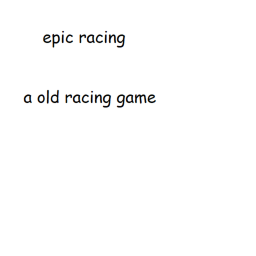 epic racing