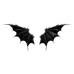 Goth Vampire Black Wings