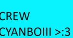 CREW CYANBOIII