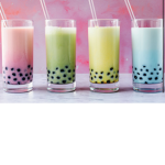 The purple boba group