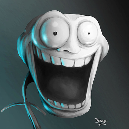 Trolled Troll Roblox decal