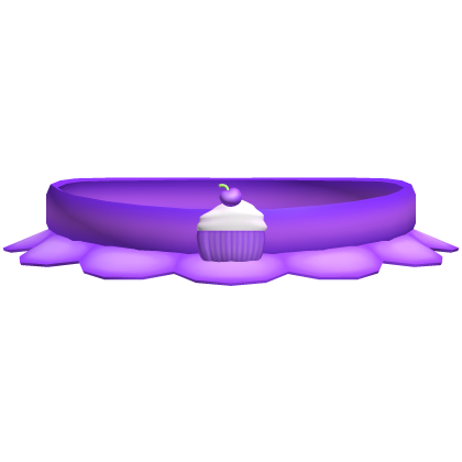 🧁 sweet cupcake tweencore doll choker purple