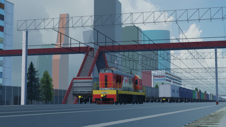 [ Russian Train ] RU-scale screenshot 1