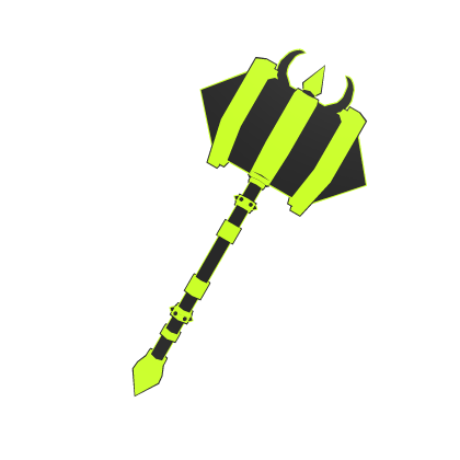 Green & Black Hammer