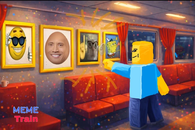 Meme train journey thumbnail