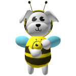 Puppy And Bee Lost Flying (dog)