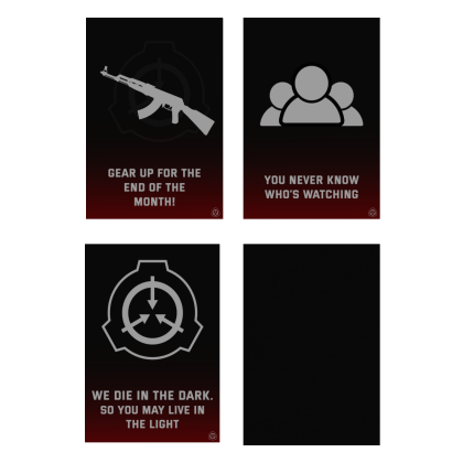 SCP Posters