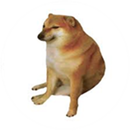 cheems is eating a cheemsburger icon