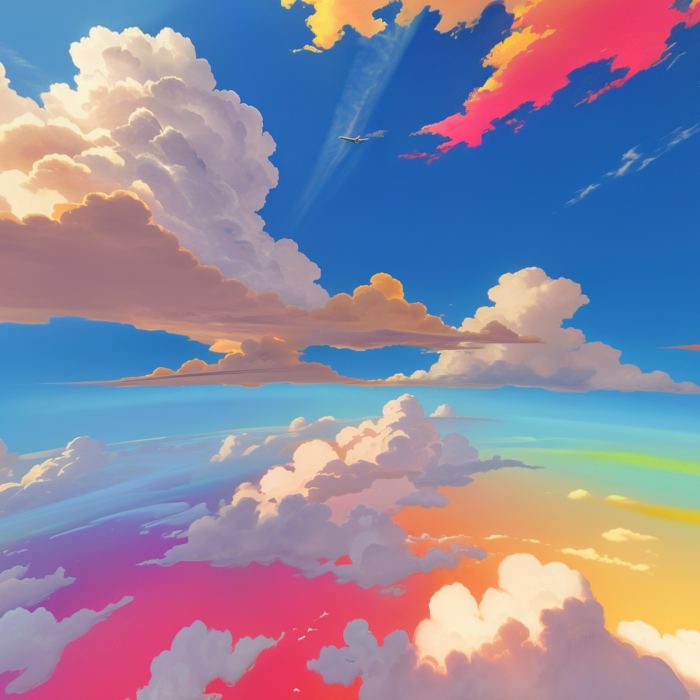 Anime Colorful Sky preview 1