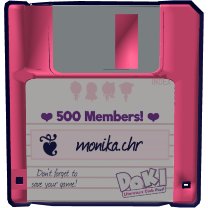 Oversized Pink Floppy Disk thumbnail