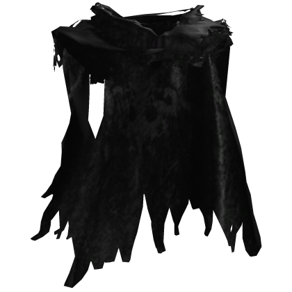 Black Ripped Cape Back thumbnail