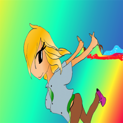 Painting Rainbows Roblox decal