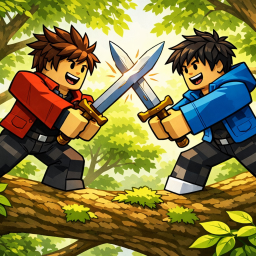 Sword Fight On Trees